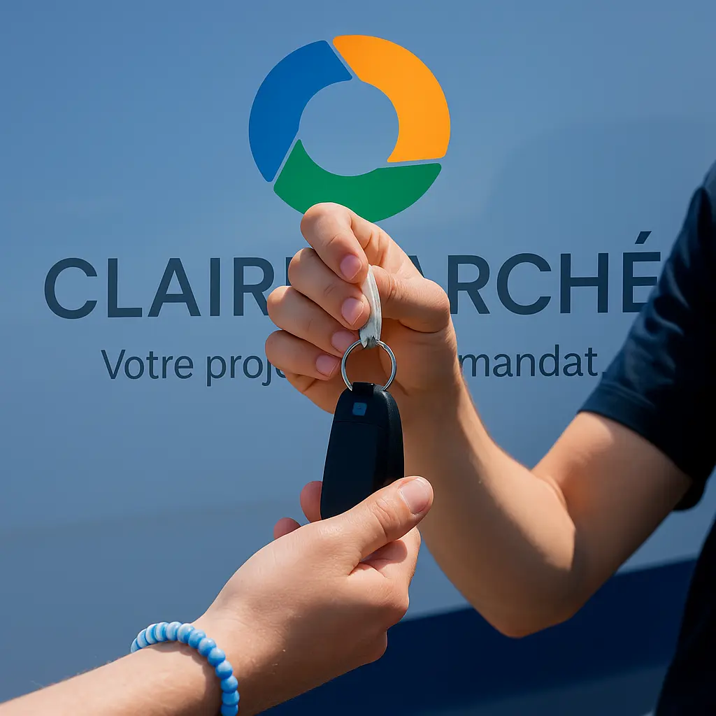 Véhicule carrossé prêt à travailler